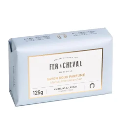 FER A CHEVAL SAVONNETTE PARFUM EMBRUNS CEDRAT 12> Savons De Marseille·Savons De Marseille