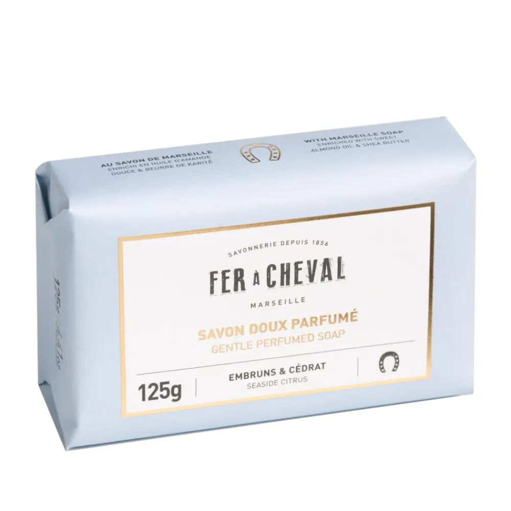 FER A CHEVAL SAVONNETTE PARFUM EMBRUNS CEDRAT 12> Savons De Marseille·Savons De Marseille