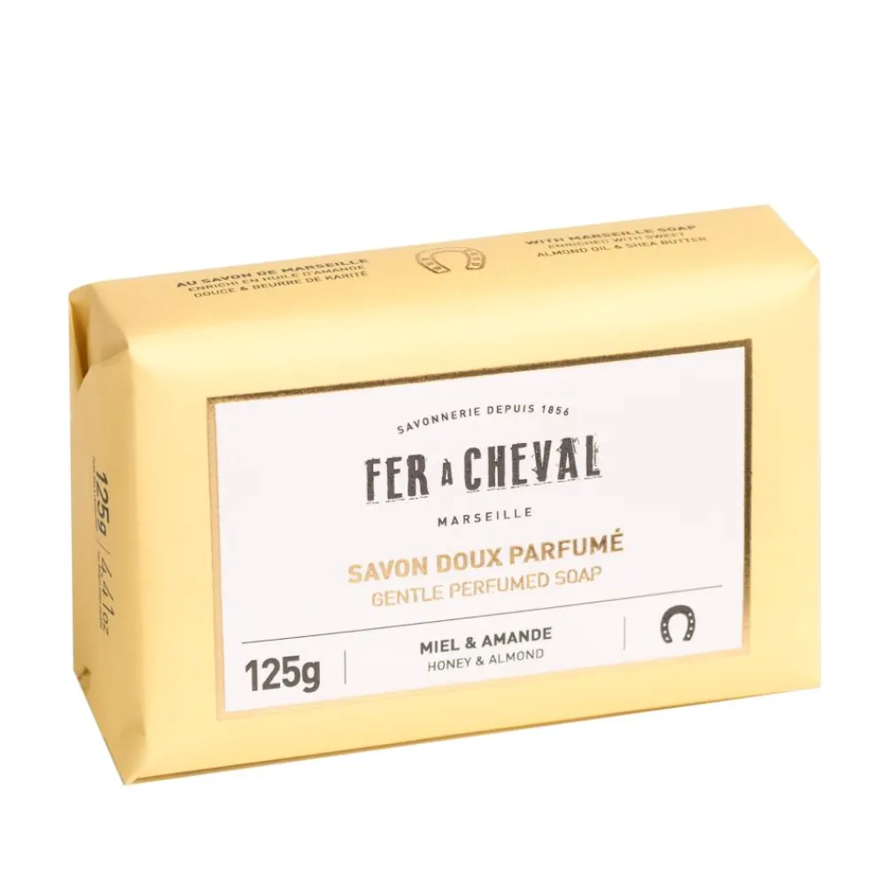 FER A CHEVAL SAVONNETTE PARFUM MIEL&AMANDE 125GR> Savons De Marseille·Savons De Marseille