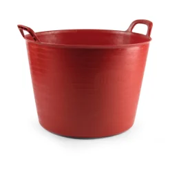 GAUN SEAU FLEXIBLE ROUGE 42L> Equipements D'Écurie·Seaux Flexibles|Equipements D'Écurie·Seaux Flexibles