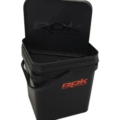 ROK SEAU 17L + BASSINE INTEGREE> Outils D'Amorcage Carpe·Lances-Bouillettes Et Spods