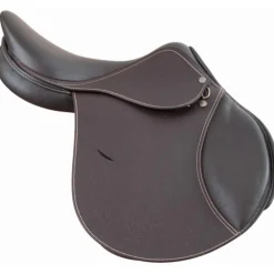T DE T SELLE CUIR MIXTE BARRY HAVANE><noscript><img width=