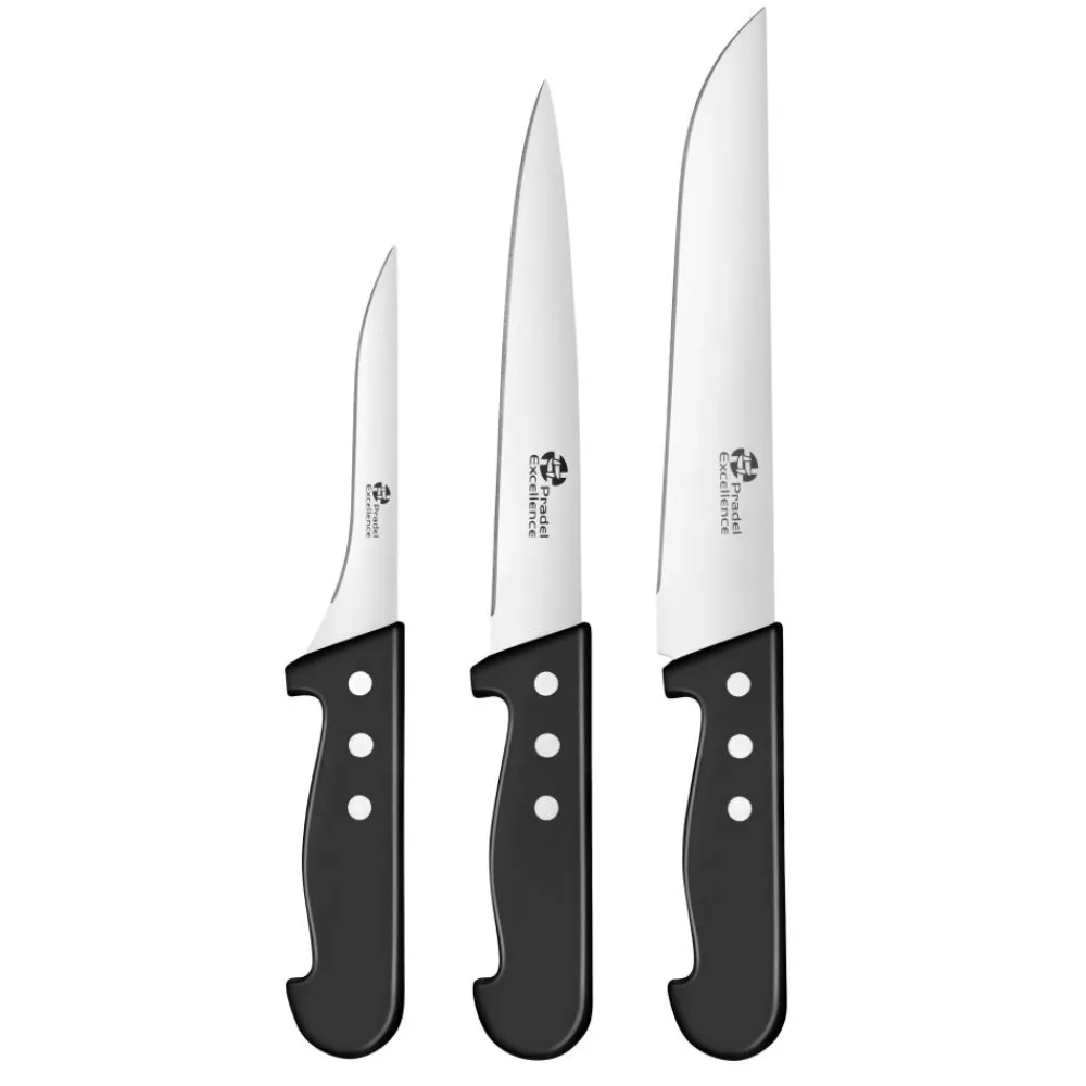 PRADEL EXCELLENCE SET 3 COUTEAUX BOUCHER> Couteaux De Cuisine·Couteaux De Boucher|Couteaux De Cuisine·Couteaux De Boucher