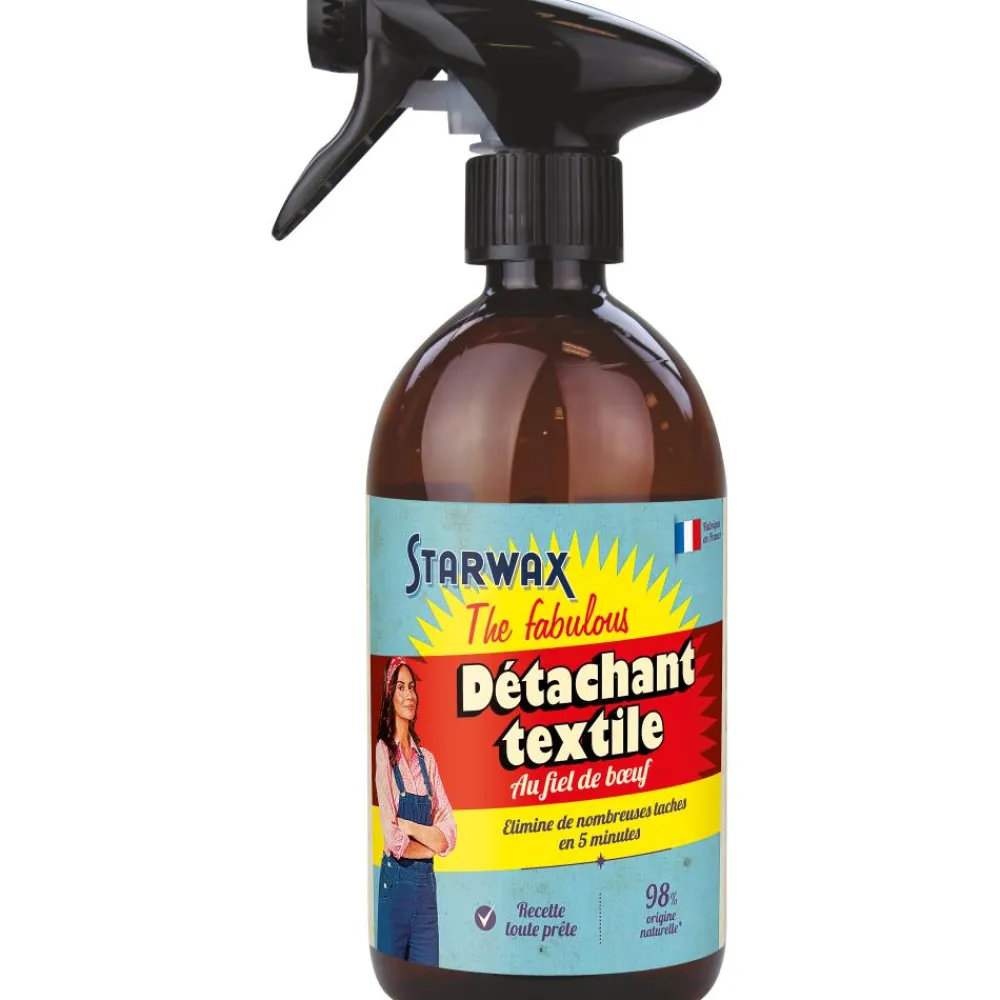STARWAX THE FABULOUS SPRAY DÉTACHANT AU FIEL DE BOEUF 500ML> Produits D'Entretien·Produits Ménagers Prêts À L'Emploi