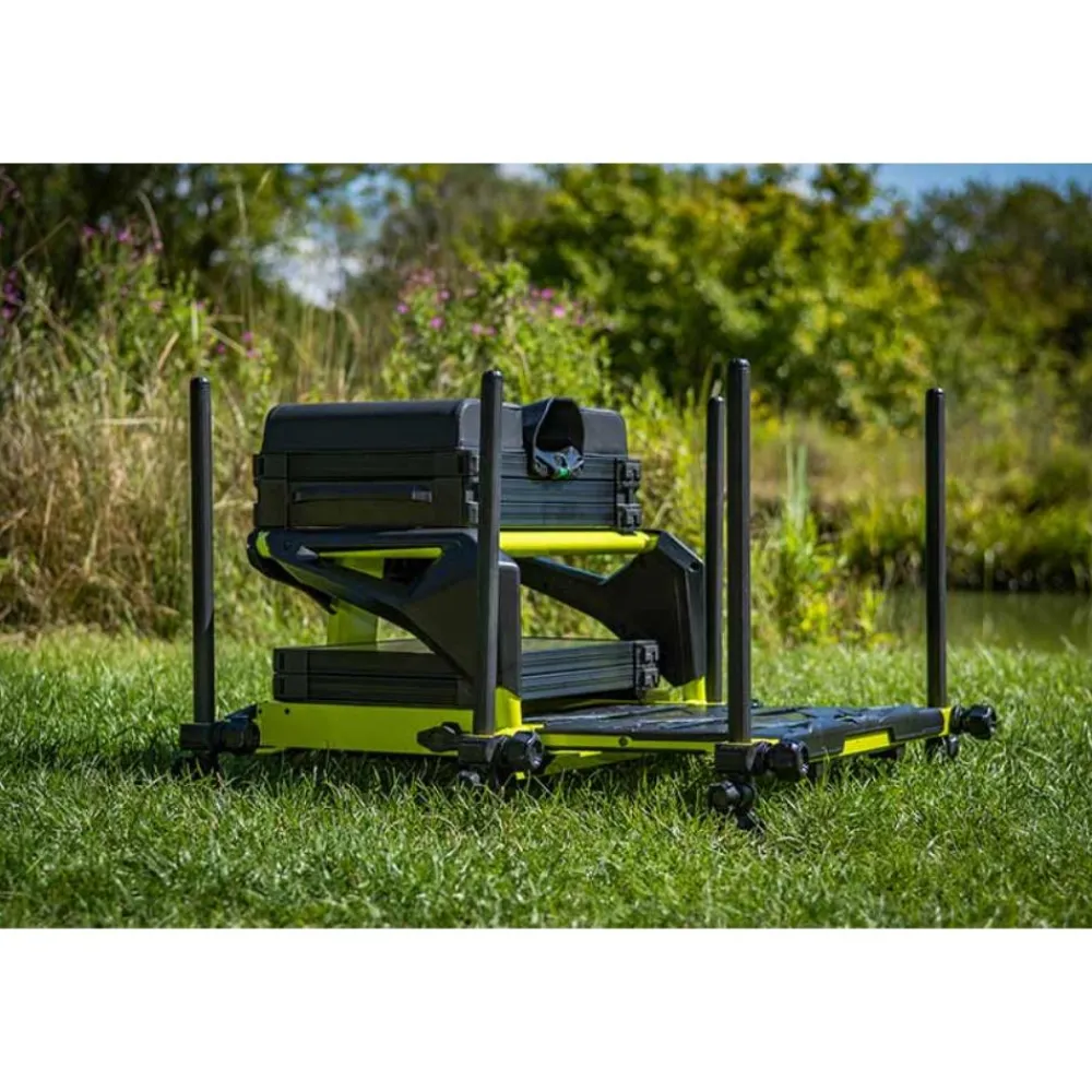 MATRIX STATION S25 PRO LIME EDITION> Stations De Pêche Et Accessoires Stations·Stations Et Accessoires Matrix