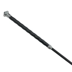TERZEO CAVALIERS STICK DE DRESSAGE NOIR ET ARGENT> Aides·Cravaches De Dressage