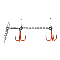 VMC STINGER DOUBLE PIKE CHAIN UV ORANGE> Tetes Plombées Et Accessoires Leurres·Accessoires Leurres Souples