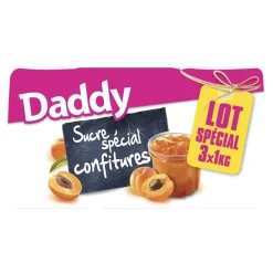 DADDY SUCRE SPECIAL CONFITURE LOT 3X1KG> Faire Ses Confitures·Sucres