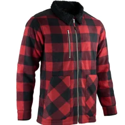 LMA SURCHEMISE ERABLE ROUGE/NOIR>Homme Chemises Et Chemisettes·Chemises