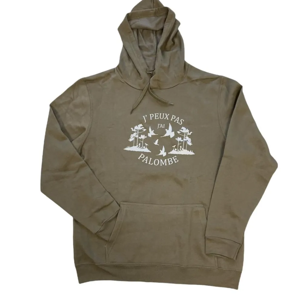 BARTAVEL SWEAT HOOD J'PEUX PAS J'AI PALOMBE>Homme Pulls & Sweats De Chasse·Sweats