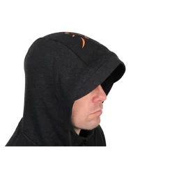 FOX SWEAT NOIR ORANGE><noscript><img width=