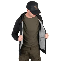 FOX SWEAT NOIR ORANGE><noscript><img width=