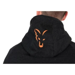 FOX SWEAT NOIR ORANGE><noscript><img width=