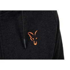 FOX SWEAT NOIR ORANGE><noscript><img width=