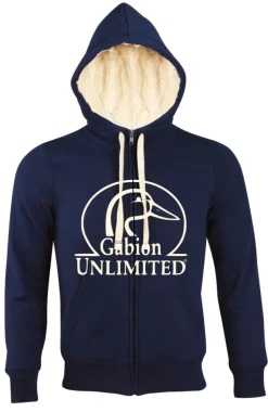 GABION UNLIMITED SWEAT SHERPA ZIPPE MARINE>Homme Vêtements & Accessoires Gabion Unlimited·Sweats Gabion Unlimited