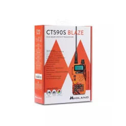 MIDLAND TALKIE WALKIE BI BANDE CT590 S BLAZE><noscript><img width=