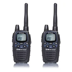 MIDLAND TALKIE WALKIE G7 PRO NOIR X2> Talkie-Walkie·Talkies-Walkies À Canaux|Talkie-Walkie·Talkies-Walkies À Canaux
