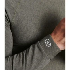 DAMARTSPORT TEE SHIRT COL ROND COMFORT 4 KAKI><noscript><img width=