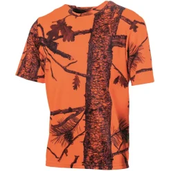 TREELAND TEE SHIRT ENFANT ORANGE>Enfant Vêtements De Chasse Pour Enfants·T-Shirts Enfant