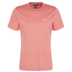 BARBOUR TEE SHIRT ESSENTIAL SPORTS PINK>Homme Vêtements Barbour·T-Shirts Barbour