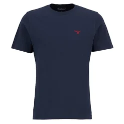 BARBOUR TEE SHIRT ESSENTIAL SPORTY NAVY>Homme Vêtements Barbour·T-Shirts Barbour