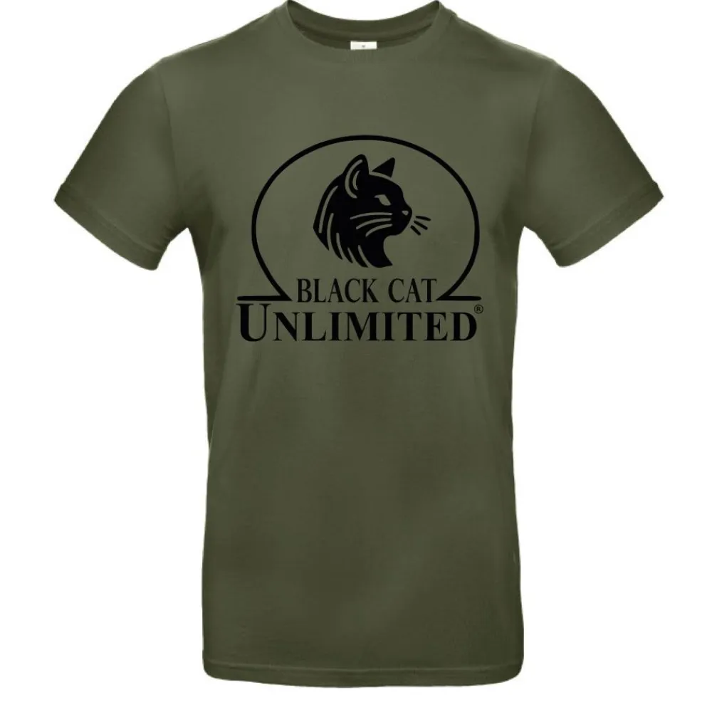 GABION UNLIMITED TEE SHIRT HOMME BLACK CAT KAKI>Homme Vêtements & Accessoires Gabion Unlimited·T-Shirts Gabion Unlimited