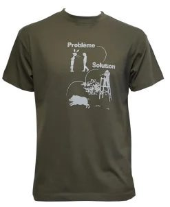 BARTAVEL TEE SHIRT PB SOLUTION MIRADOR NOIR>Homme T-Shirts De Chasse·T-Shirts À Manches Courtes