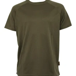 BARTAVEL TEE SHIRT RESPIRANT DIEGO KAKI>Homme T-Shirts De Chasse·T-Shirts À Manches Courtes
