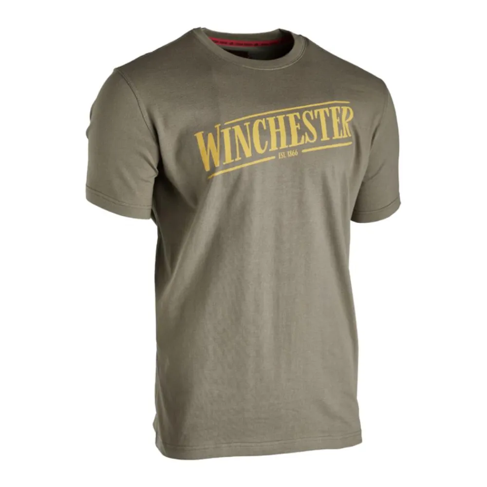 WINCHESTER TEE SHIRT SUNRAY KHAKI>Homme T-Shirts De Chasse·T-Shirts À Manches Courtes