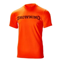 BROWNING TEE SHIRT TEAMSPIRIT BLAZE>Homme Vêtements & Accessoires Blaze·T-Shirts Epi Orange Fluo