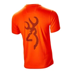 BROWNING TEE SHIRT TEAMSPIRIT BLAZE>Homme Vêtements & Accessoires Blaze·T-Shirts Epi Orange Fluo