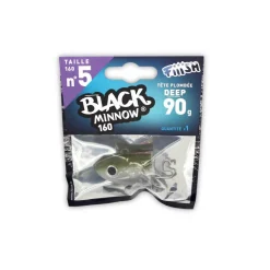 FIIISH TETE PLOMBEE BM160 DEEP 90GR X1> Leurres Souples Mer·Leurres Souples Mer Fiiish