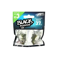 FIIISH TETE PLOMBEE BM120 DEEP 37GR X2> Leurres Souples Mer·Leurres Souples Mer Fiiish