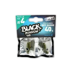 FIIISH TETE PLOMBEE BM140 OFF S 40GR X2> Leurres Souples Mer·Leurres Souples Mer Fiiish