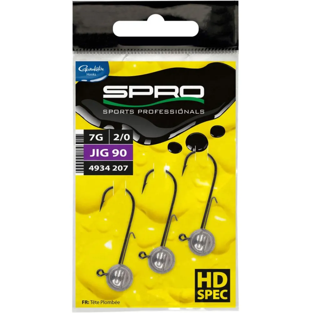 SPRO TETE PLOMBEE HD 90 7G> Tetes Plombées Et Accessoires Leurres·Têtes Plombées Eau Douce