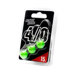 MONKEY LURES TETE PLOMBEE MONKEY HOOK VERTE 4/0 X 3> Tetes Plombées Et Accessoires Leurres·Têtes Plombées Eau Douce