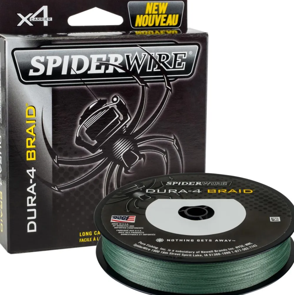 SPIDERWIRE TRESSE DURA 4 BRINS 150M> Fils Et Tresses Carnassiers·Tresses Carnassiers