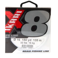 POWERLINE TRESSE IKARI X8 GRISE 135M> Fils Et Tresses Carnassiers·Tresses Carnassiers