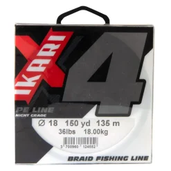POWERLINE TRESSE IKARI X4 GRISE 135M> Fils Et Tresses Carnassiers·Tresses Carnassiers