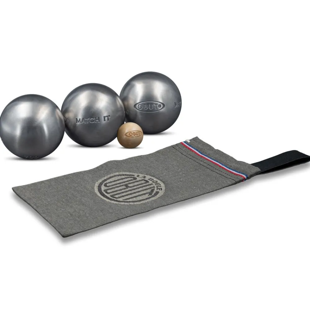 OBUT TRIPLETTE MATCH INOX COMPET D74 S0> Jeux D'Extérieur·Boules De Pétanque Et Accessoires