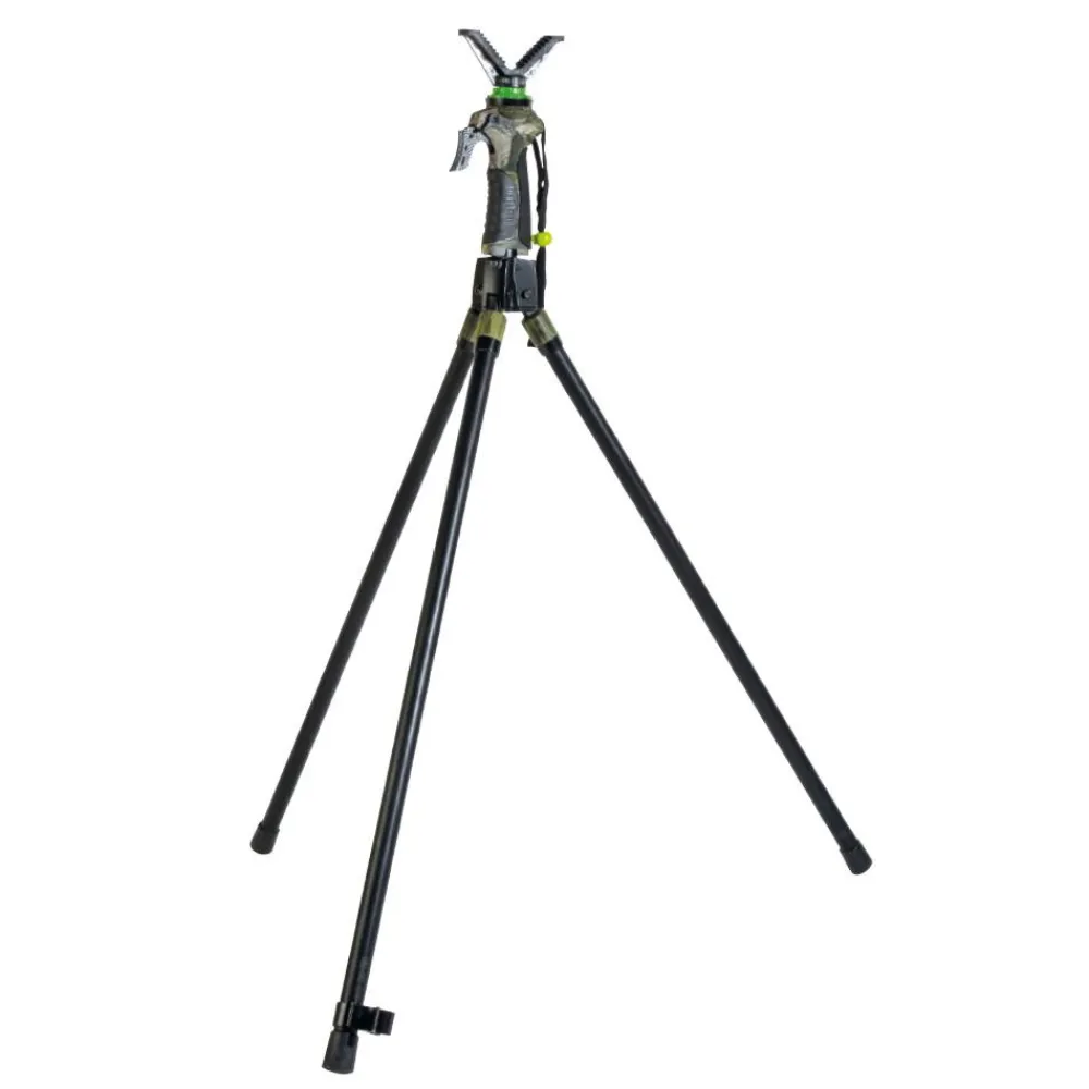 TERZEO CHASSEURS TRIPODE AUTOMATIQUE 100 A 155CM> Chasse Du Grand Gibier·Cannes De Pirsch Pour Approche Et Affût