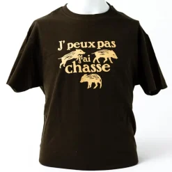BARTAVEL TSHIRT ENFANT J'PEUX PAS MARCASSINS>Enfant Vêtements De Chasse Pour Enfants·T-Shirts Enfant