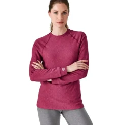 DAMARTSPORT TSHIRT FEMME COL ROND COMFORT4 ROSE>Femme Pulls Et Chemises·Sous-Vêtements Thermiques Femme