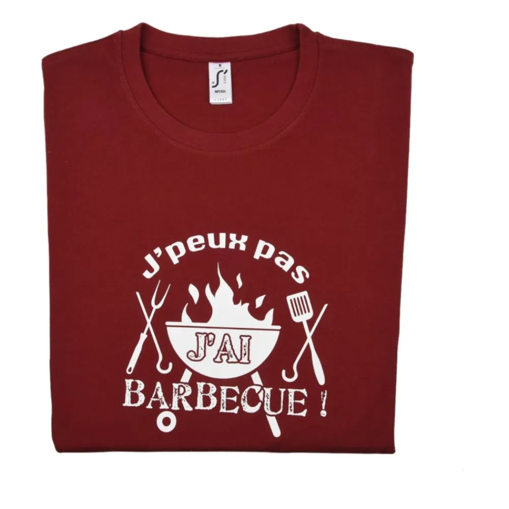 BARTAVEL TSHIRT JPEUX PAS JAI BARBECUE>Homme T-Shirts·T-Shirts À Manches Courtes