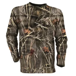 PERCUSSION TSHIRT MANCHES LONGUES WET>Homme Vêtements & Accessoires Camo Roseaux·T-Shirts Camouflage Roseaux