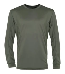 IDAHO T-SHIRT ML MEGADRY KAKI>Homme Sous-Vêtements Thermiques·Sous-Pulls Thermiques Homme
