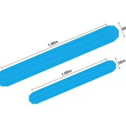 GARBOLINO TUBES DE PROTECTION POUR CANNES OCTOGONAUX ANTI-UV> Bagagerie Coup·Tubes Pour Cannes Coup