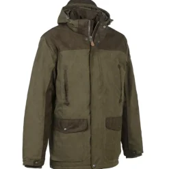 PERCUSSION VESTE DE CHASSE HOMME RAMBOUILLET ORIGINAL KAKI>Homme Vestes & Manteaux De Chasse·Vestes Imperméables