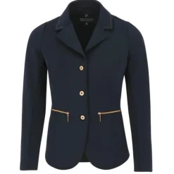 EQUITHEME VESTE DE CONCOURS ATHENS ENFANT MARINE>Enfant Vêtements De Compétition Enfant·Vestes Compétition Enfant
