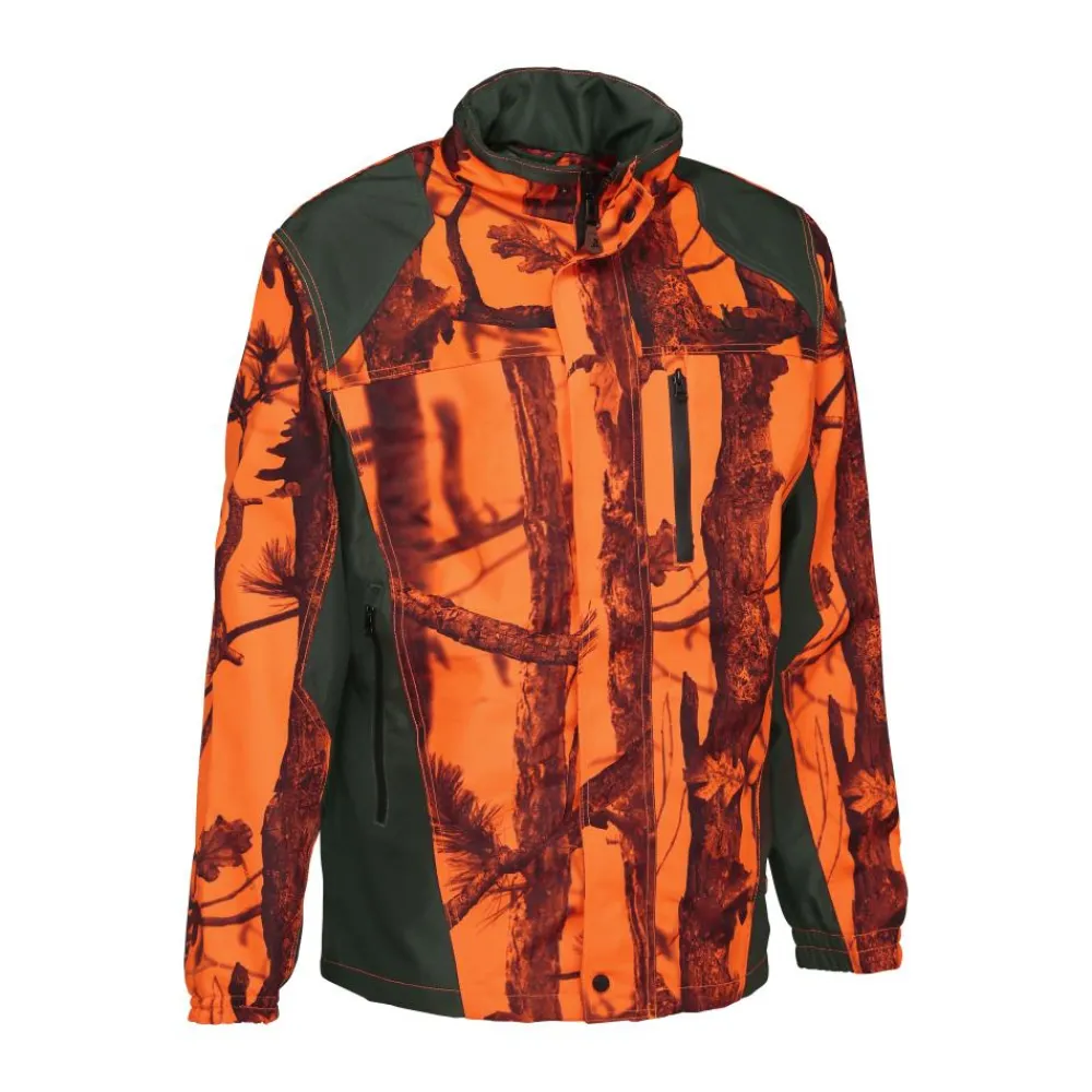 PERCUSSION VESTE DE TRAQUE STRONGER BLAZE&BLACK>Homme Vêtements & Accessoires Blaze·Vestes De Traque Epi Orange Fluo